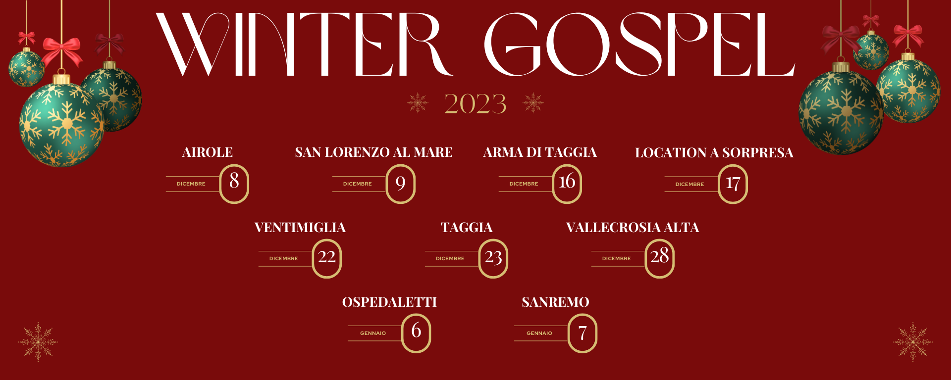 Winter Gospel 2023 - Family Band Gospel Choir